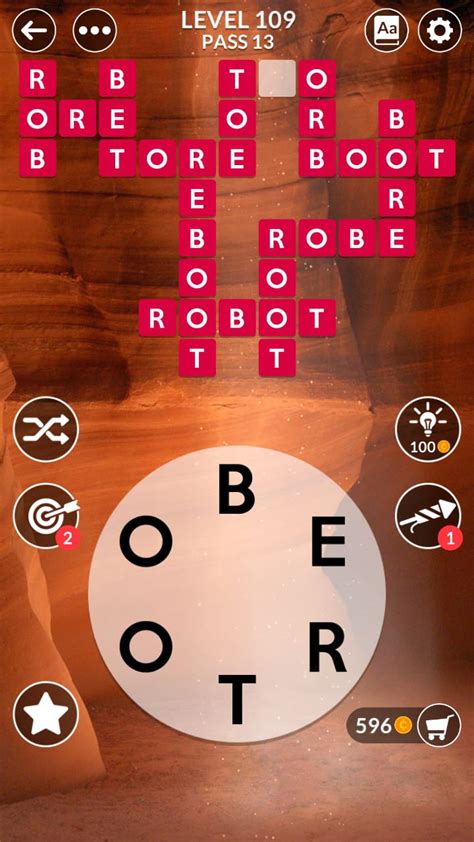 level 109 wordscapes